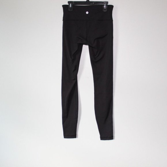 Lululemon Wunder Under Low-Rise Tight Full-On Luon 28" Black Size 4 H13796 - Picture 3 of 12